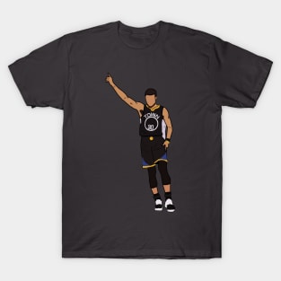 Steph Curry Celebration - Golden State Warriors T-Shirt